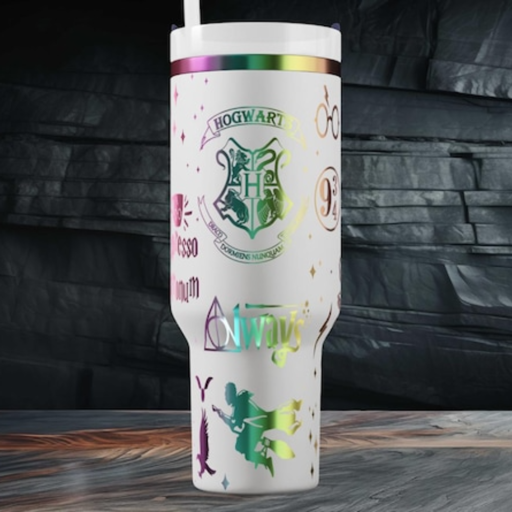 Harry Potter - 40oz - Laser engraving design - SVG digital file