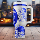 Gorillaz - 40oz - Laser engraving design - SVG digital file