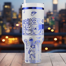 Gorillaz 2 - 40oz - Laser engraving design - SVG digital file