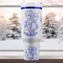 Frozen - 40oz - Laser engraving design - SVG digital file