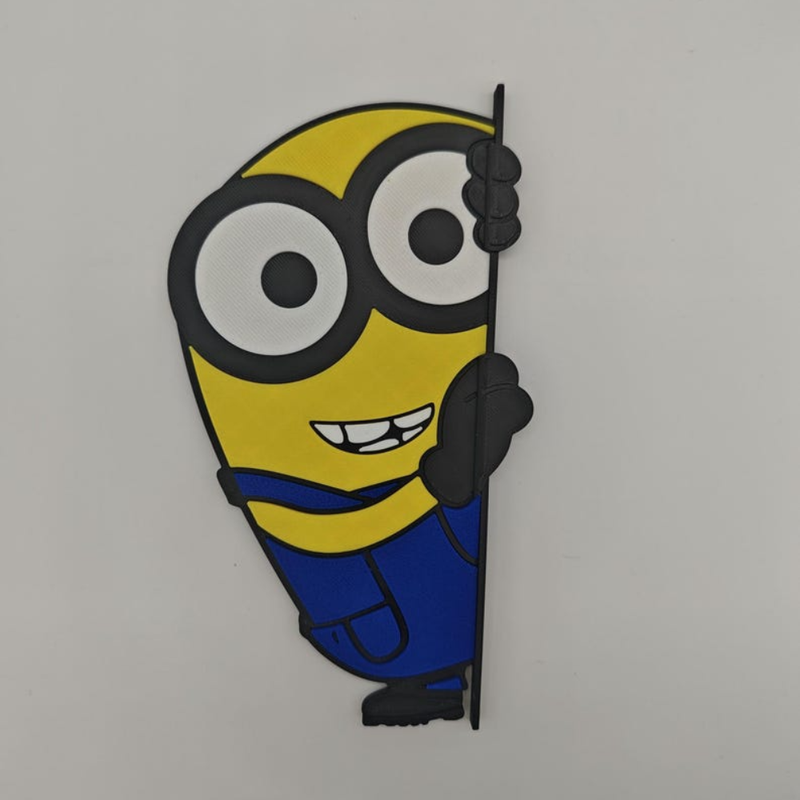 Minion - Peekaboo wall/door decoration – 3D printed PLA