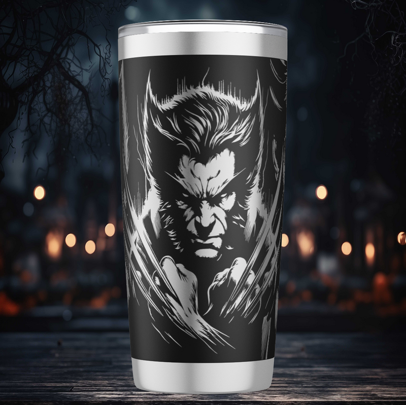 Wolverine - 20oz - Laser engraving design - SVG digital file