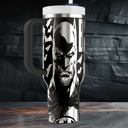 Batman - 40oz - Laser engraving design - SVG digital file