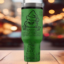 Grinch - 40oz - Laser engraving design - SVG digital file