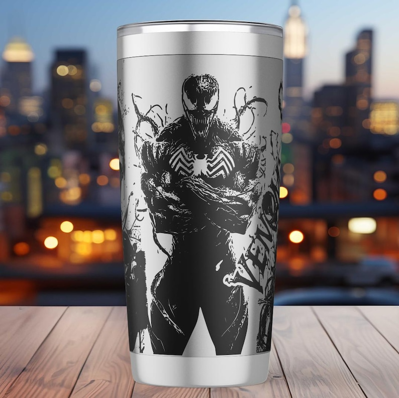 Venom - 20oz - Laser engraving design - SVG digital file