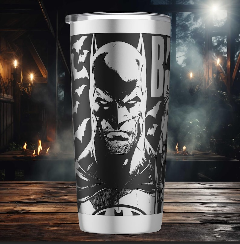 Batman - 20oz - Laser engraving design - SVG digital file