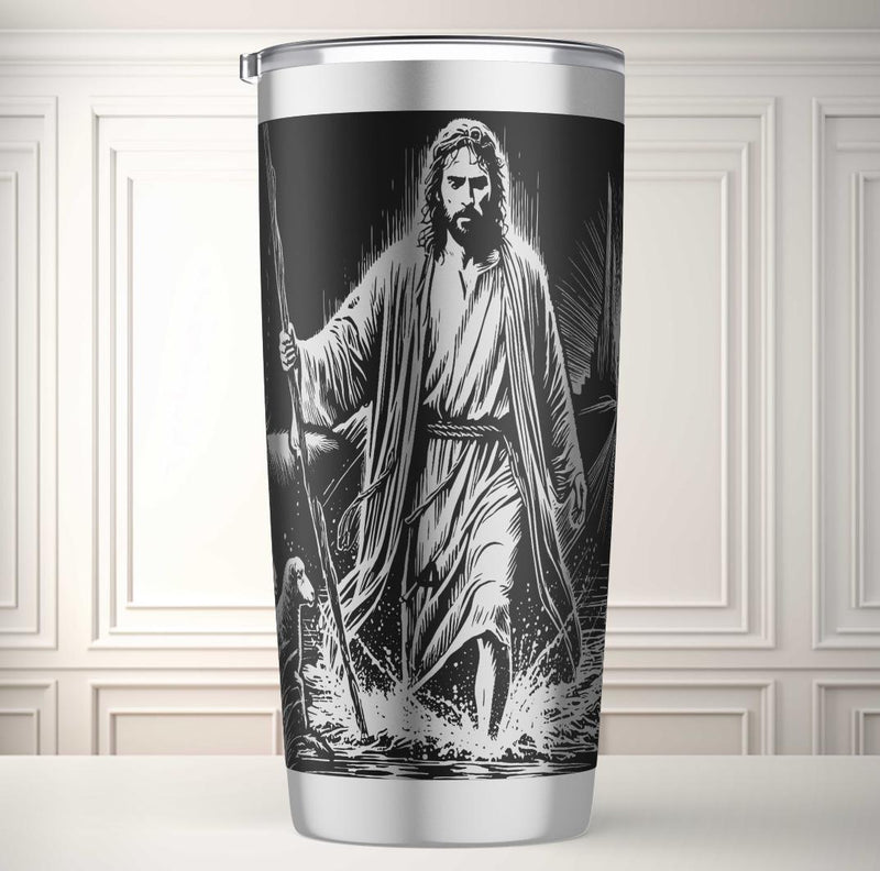 Jesus - 20oz Cup - Laser engraving Design - Digital file SVG