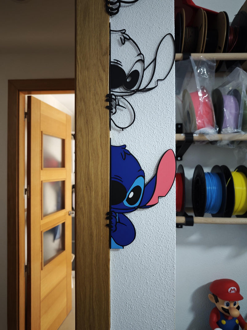 Stitch - Peekaboo Wall/Door Decoration