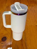 Laser Engraved  40oz Tumbler - Durable Powder-Coated Finish