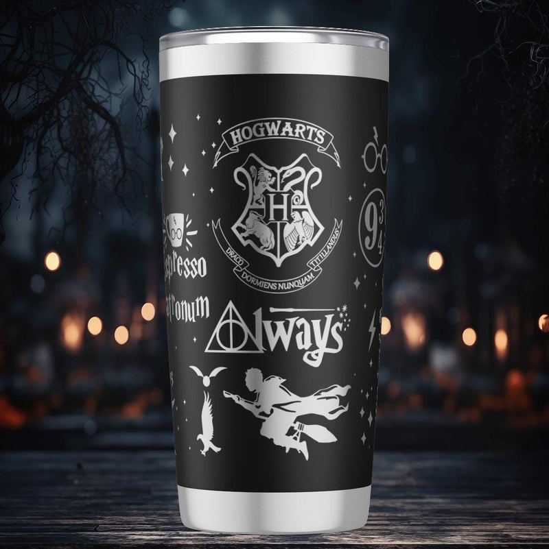 Wizard World - 20oz Cup - Laser engraving Design - Digital file SVG
