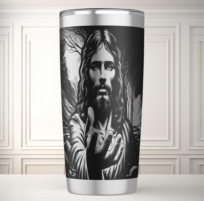 Jesus - 20oz Cup - Laser engraving Design - Digital file SVG