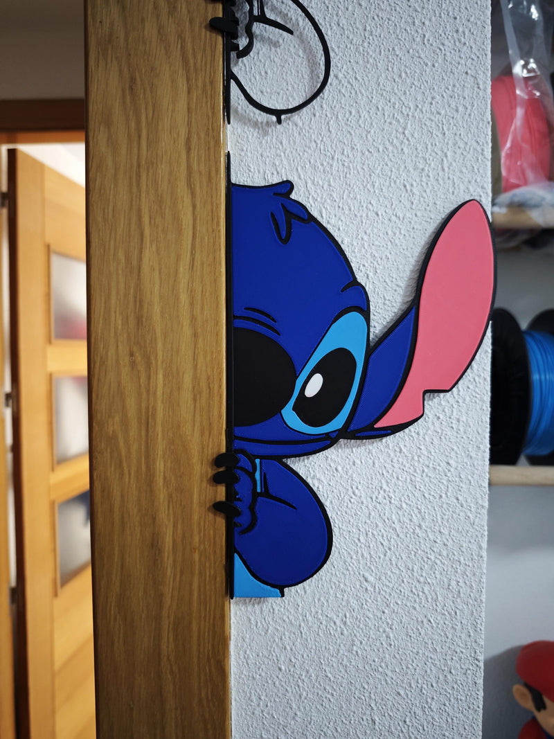 Stitch - Peekaboo Wall/Door Decoration