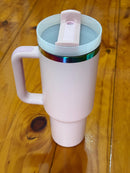 Laser Engraved  40oz Tumbler - Durable Powder-Coated Finish