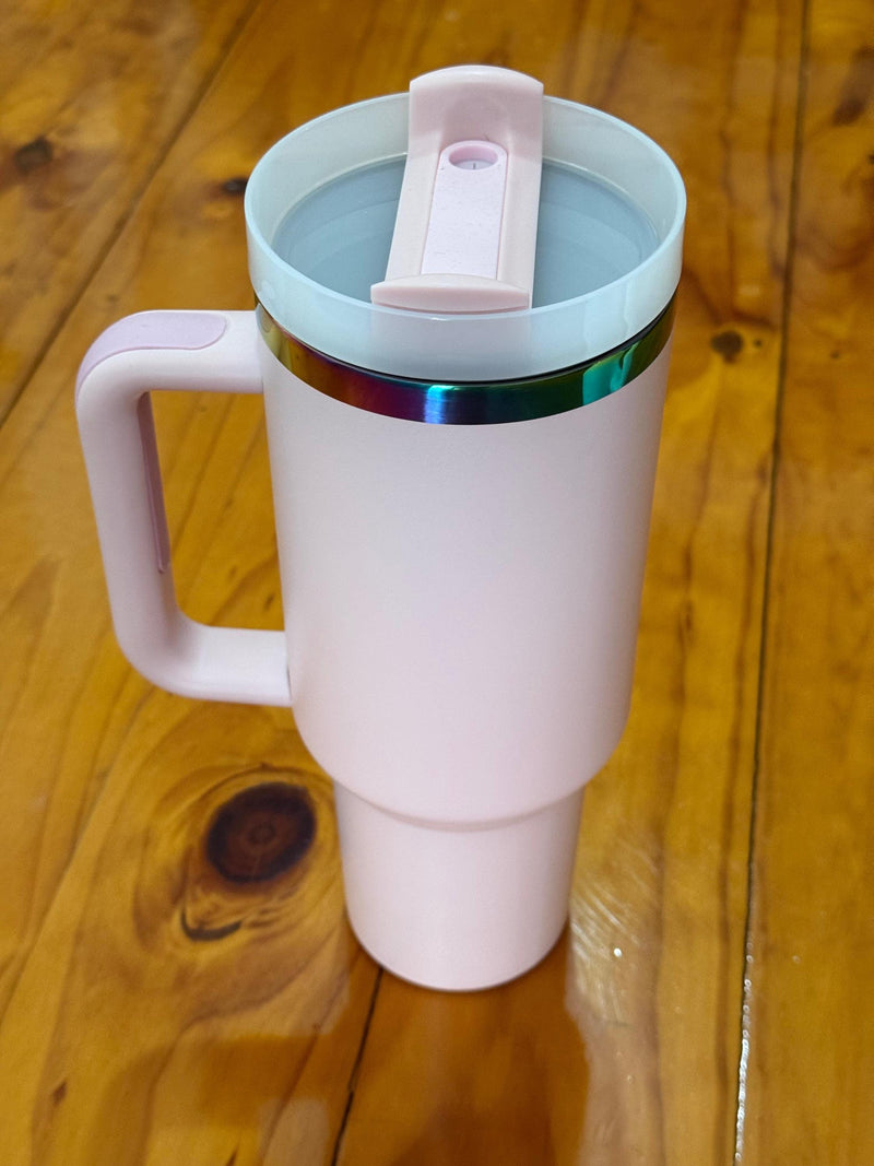 Laser Engraved  40oz Tumbler - Durable Powder-Coated Finish