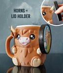 Animals Ice Cream Pint Holder - Highland