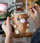 Animals Ice Cream Pint Holder - Highland