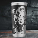 Merilyn Monroe - 20oz Cup - Laser engraving Design - Digital file SVG