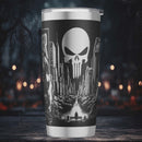 Punisher - 20oz Cup - Laser engraving Design - Digital file SVG