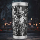Iron Man - 20oz Cup - Laser engraving Design - Digital file SVG