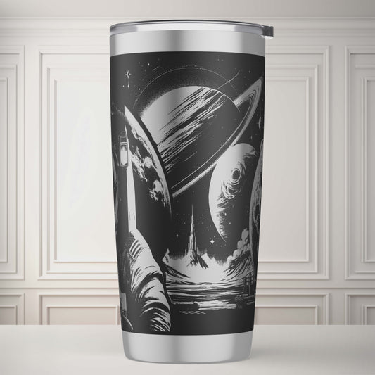 Astronaut - 20oz Cup - Laser engraving Design - Digital file SVG